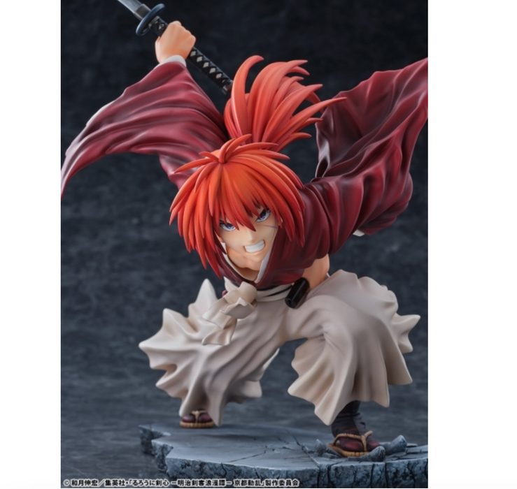 "Rurouni Kenshin Kyoto Disturbance" 1/6 Scale Figure Himura Kenshin Amakakeru Ryu no Hirameki Ver.