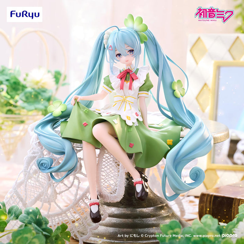 Vocaloid Hatsune Miku Noodle Stopper Figure Flower Fairy Clover