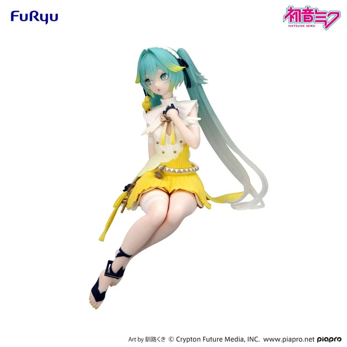 Hatsune Miku Noodle Stopper Figure Canary Bird