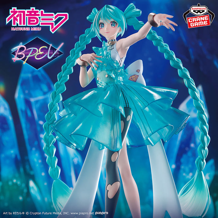 Hatsune Miku BANPRESTO EVOLVE Clearluxe -EmeraldGem- Figure