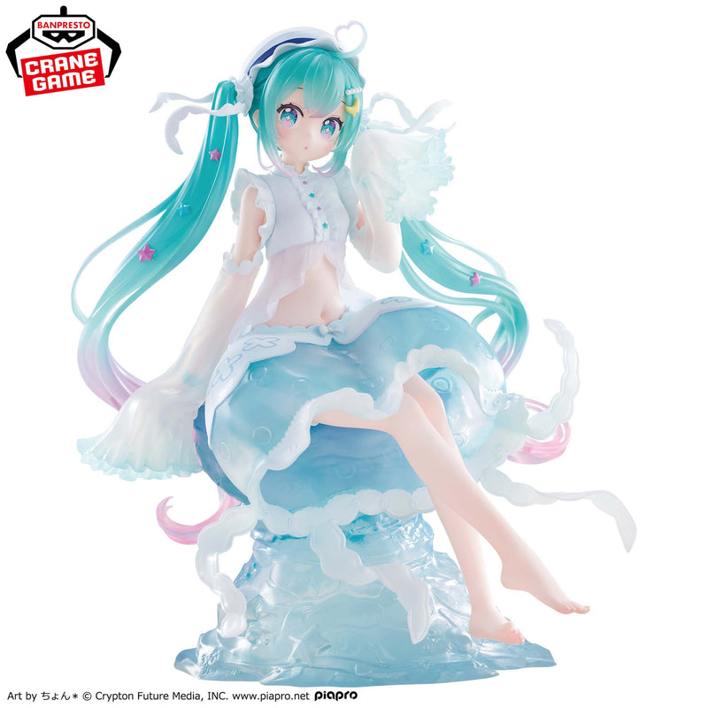 Hatsune Miku BANPRESTO EVOLVE Clearluxe Jellyfish Figure