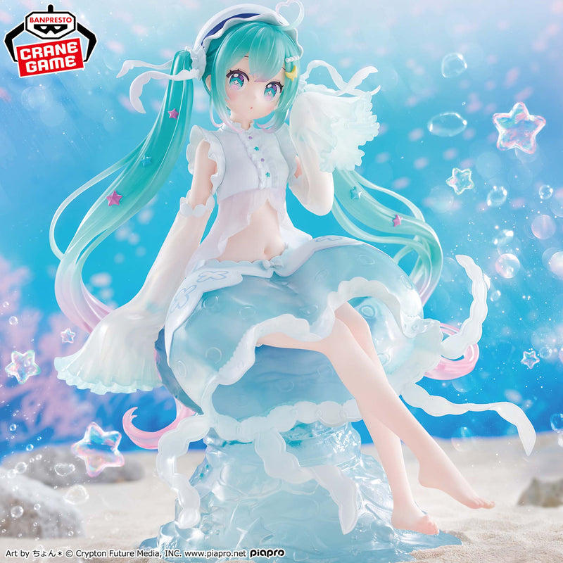 Hatsune Miku BANPRESTO EVOLVE Clearluxe Jellyfish Figure