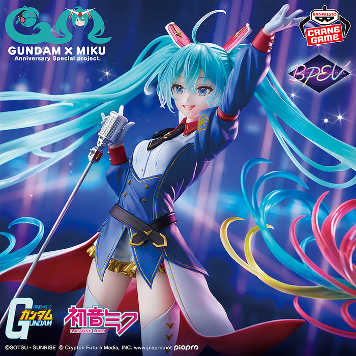 Gundam 45th × Hatsune Miku BANPRESTO EVOLVE -GUNDAM Collaboration- Figure