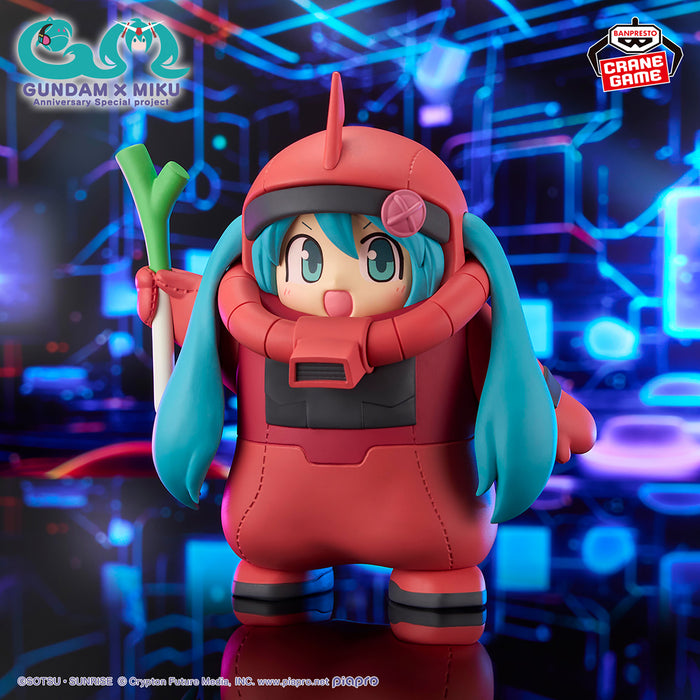 Mobile Suit Gundam 45th Anniversary x Hatsune Miku Figure Char's Zaku Costume