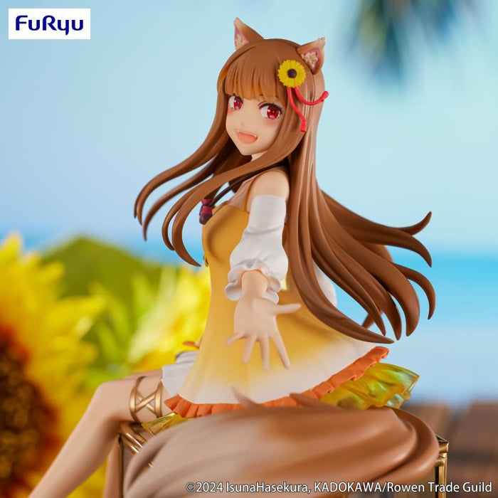 Spice and Wolf merchant meets the wise wolf Noodle Stopper Figure Holo Sunflower Dress ver.