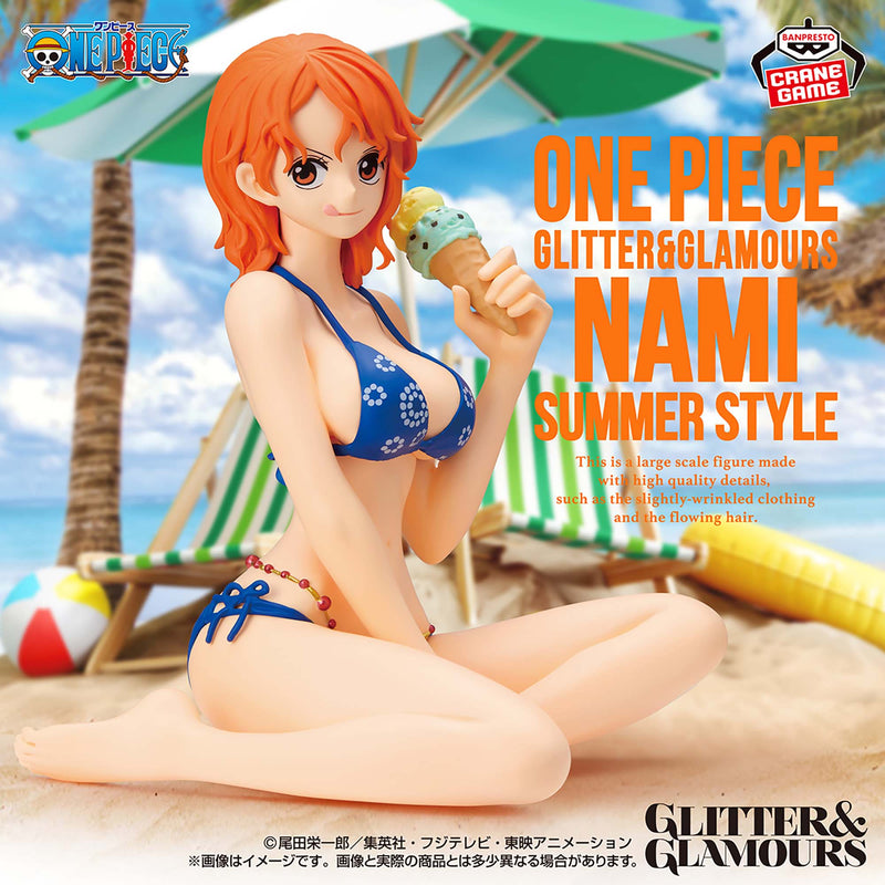 "One Piece" GLITTER&GLAMOURS-NAMI SUMMER STYLE-