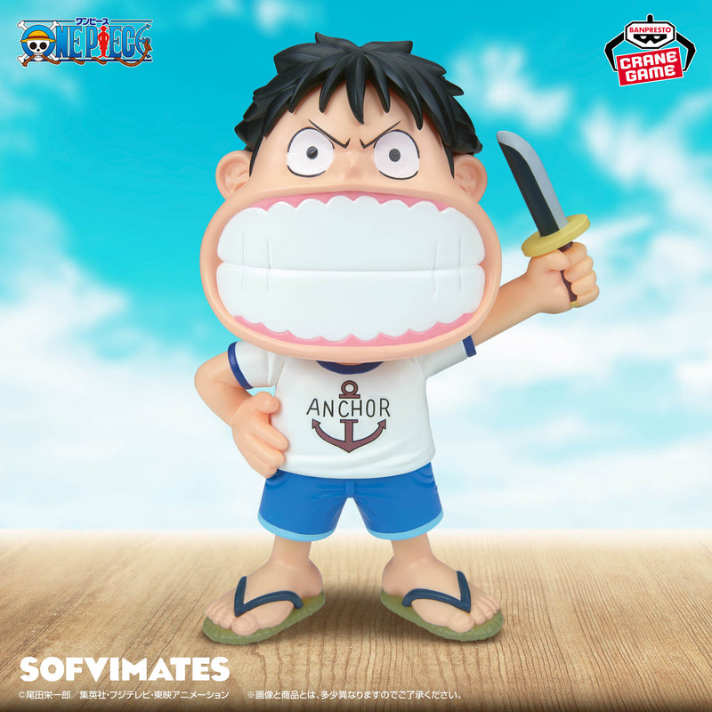 "One Piece" SOFVIMATES Monkey D. Luffy THIS IS HOW TOUGH I AM!!!