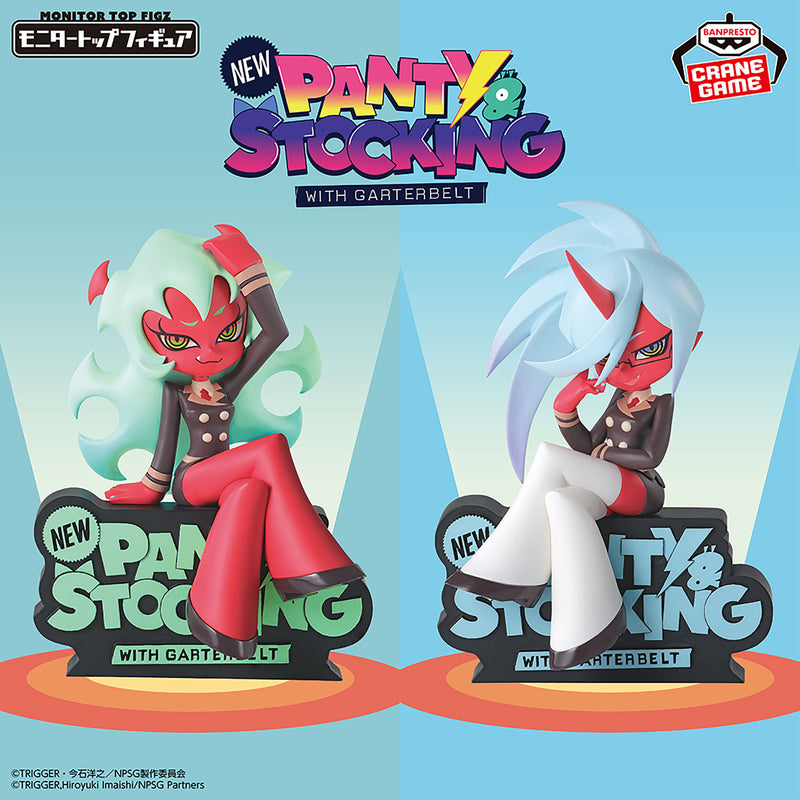 "New PANTY & STOCKING with GARTERBELT" Monitor Top Figure～Scanty and Kneesocks～ ※A: Scanty