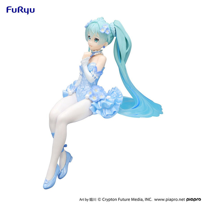 "Character Vocal Series 01 Hatsune Miku" Noodle Stopper Figure Nemophila Pale Blue Ver.