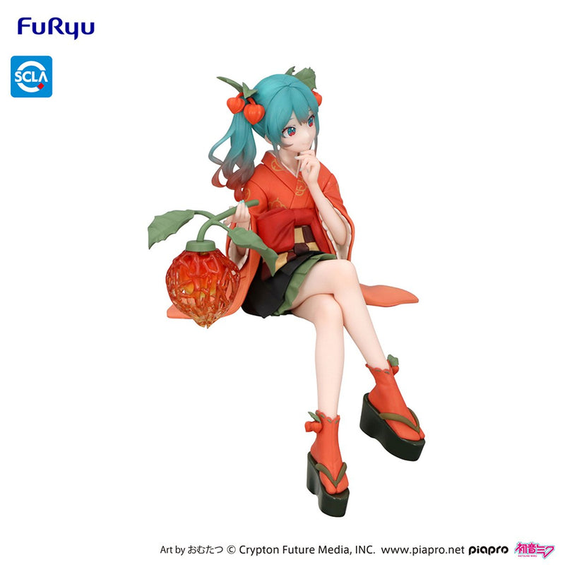 Hatsune Miku Noodle Stopper Figure Flower Fairy -Winter Cherry-