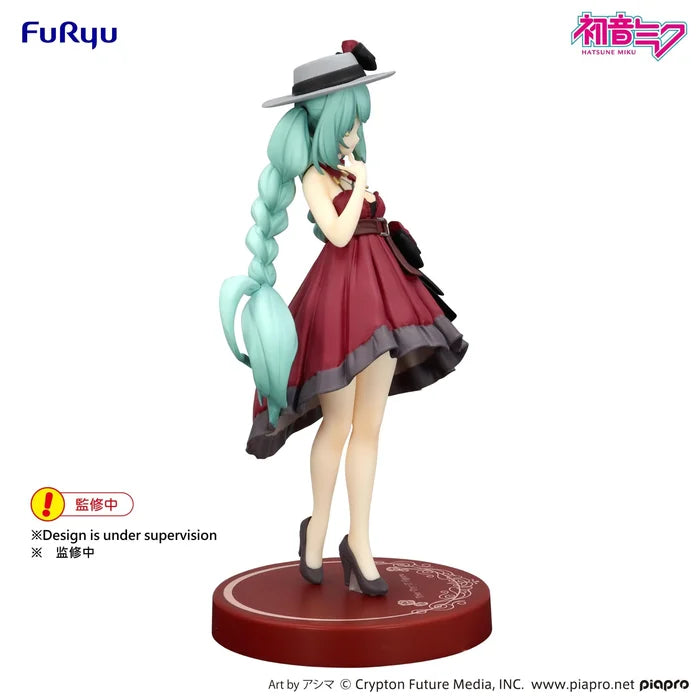 "Hatsune Miku" Trio-Try-iT Figure Outing Dress Red Ver.