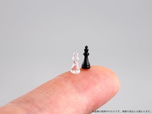 Pripra Figure de Chess Clear x Black