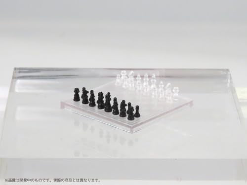 Pripra Figure de Chess Clear x Black