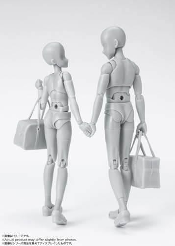 S.H.Figuarts Body-chan -School Life- Edition DX Set (Gray Color Ver.)
