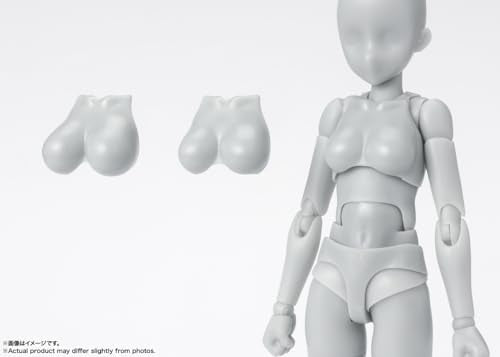 S.H.Figuarts Body-chan -School Life- Edition DX Set (Gray Color Ver.)