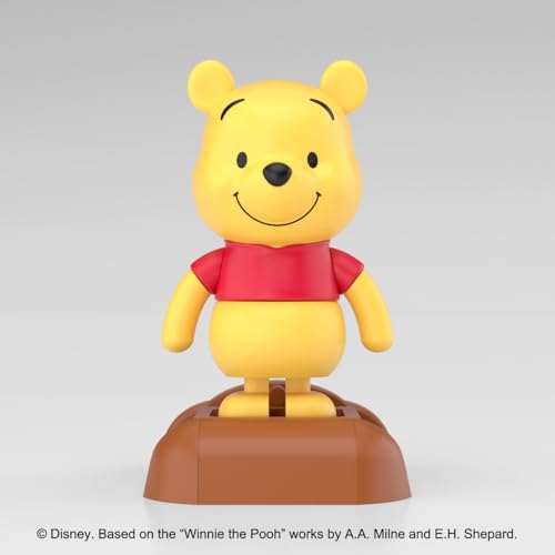 青島文化教材社 楽プラ トコトコ No.DP-13 くまのプーさん プー 色分け済みプラモデル