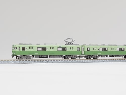 Railway Collection Nagoya Railroad 6000 Series (Imomushi Reprint Painted Train, 6009 Formation) 2 Car Set