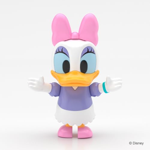 青島文化教材社 楽プラ トコトコ No.DP-09 ディズニー キャラクター ドナルド＆デイジー 色分け済みプラモデル