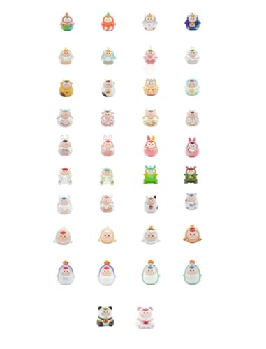 FRIENDSHEEP LAZY GLUTTONS SERIES TRADING FIGURE