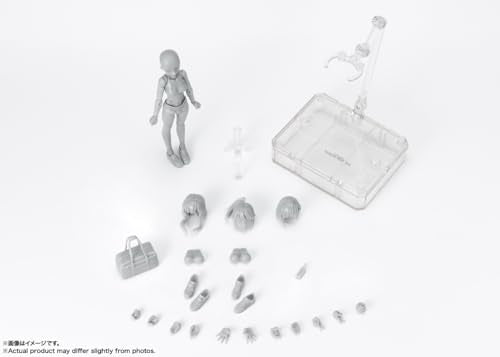 S.H.Figuarts Body-chan -School Life- Edition DX Set (Gray Color Ver.)