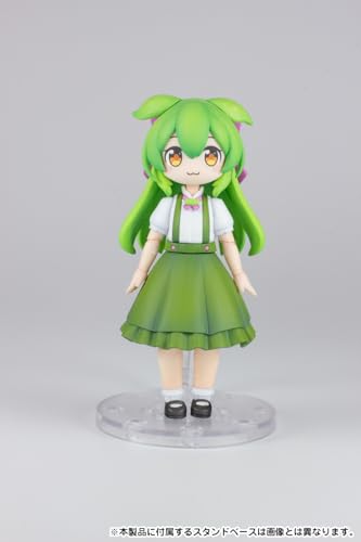 ピーエムオフィスエー プラフィア お嬢様ずんだもん 全高約104mm 1/12スケール 色分け済みプラモデル 組立キット PP244
