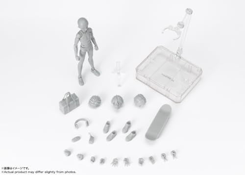 S.H.Figuarts Body-kun -School Life- Edition DX Set (Gray Color Ver.)