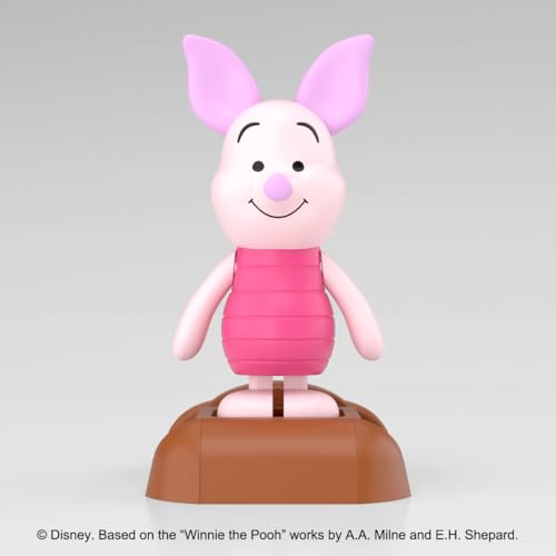 青島文化教材社 楽プラ トコトコ No.DP-14 くまのプーさん ピグレット 色分け済みプラモデル