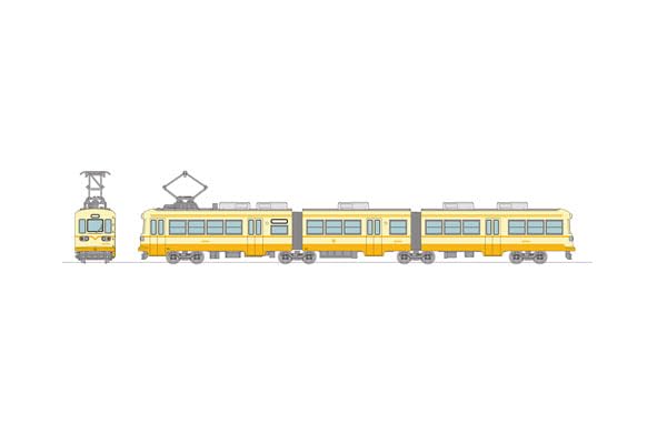 Railway Collection Chikuho Electric Railroad Type 2000 No. 2005 (Yellow)