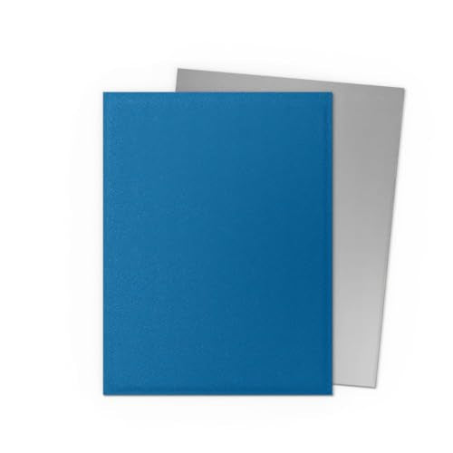 AT-15064 Blue Silver (DS100) Sleeve Standard Size: 63 x 88mm, 100 Pieces