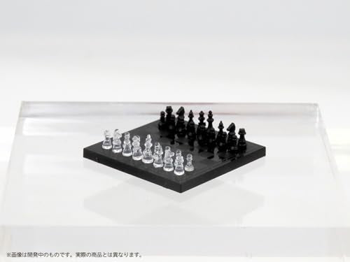 Pripra Figure de Chess Clear x Black