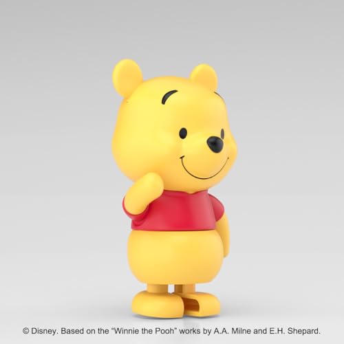 青島文化教材社 楽プラ トコトコ No.DP-13 くまのプーさん プー 色分け済みプラモデル