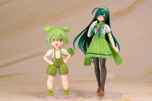 1/12 Scale Plastic Kit Plafia Tohoku Zunko / Zundamon Project Tohoku Zunko (Mini Figure Included Set)