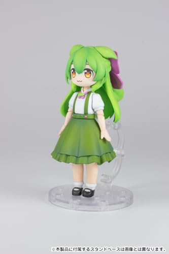 ピーエムオフィスエー プラフィア お嬢様ずんだもん 全高約104mm 1/12スケール 色分け済みプラモデル 組立キット PP244