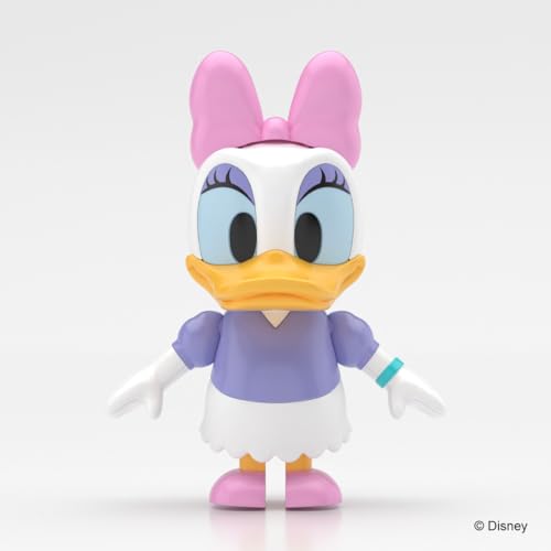 青島文化教材社 楽プラ トコトコ No.DP-09 ディズニー キャラクター ドナルド＆デイジー 色分け済みプラモデル