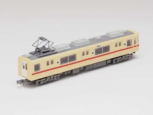 Railway Collection Nagoya Railroad 6000 Series (Straw Cream x Red Stripe, 6013 Formation) 2 Car Set