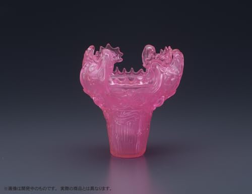 SOFUBI Imadoki no Doki -Kaen Style Doki- Fluorescent Pink Clear