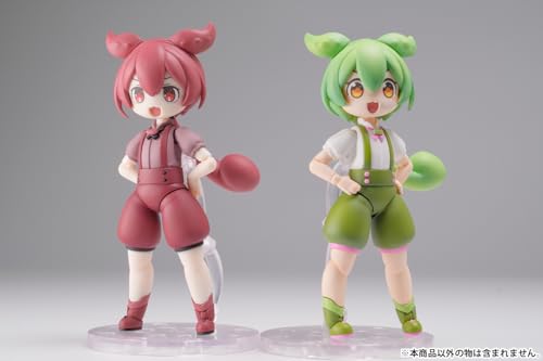 1/12 Scale Plastic Kit Plafia Tohoku Zunko / Zundamon Project Ankomon (Mini Figure Included Set)