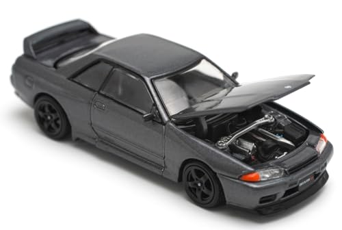 1/64 GT-R R32 GUN GREY METALLIC