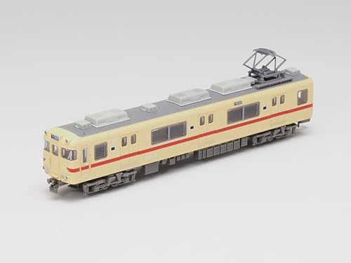 Railway Collection Nagoya Railroad 6000 Series (Straw Cream x Red Stripe, 6013 Formation) 2 Car Set