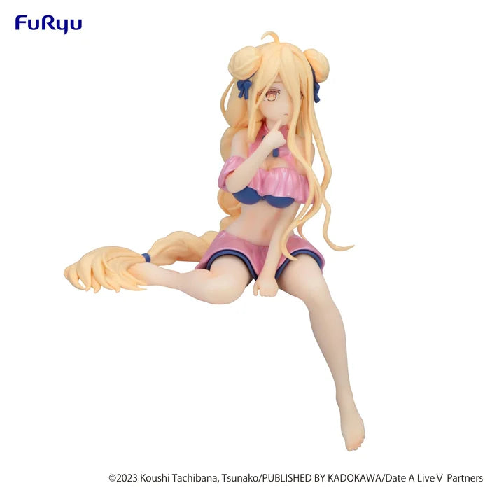 "Date A Live V" Noodle Stopper Figure Hoshimiya Mukuro Swimsuit Pastel Pink Ver.