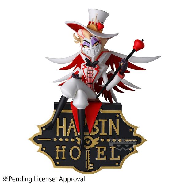 "Hazbin Hotel" Monitor Top Figure Lucifer Morningstar