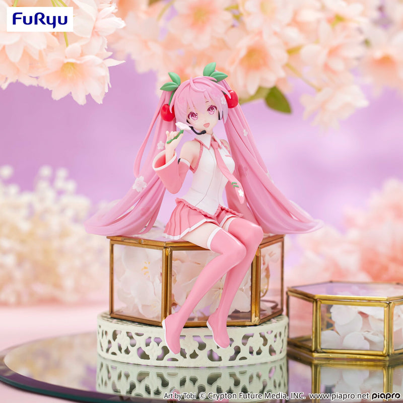 "Vocaloid Hatsune Miku" Noodle Stopper Figure Sakura Miku -2024-
