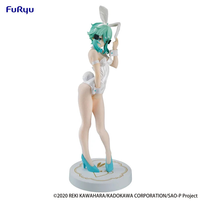 "Sword Art Online" BiCute Bunnies Figure Sinon White Pearl ver.