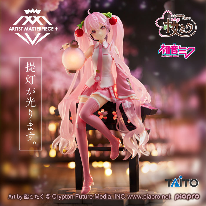 "Character Vocal Series 01 Hatsune Miku" Sakura Miku Artist MasterPiece+/AMP+ Sakura Lantern Ver.