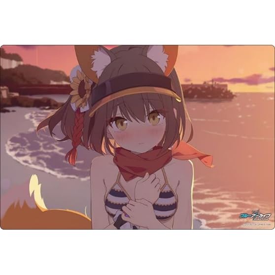 Bushiroad Rubber Mat Collection V2 Vol. 1496 "Blue Archive" Izuna (Swimwear) Memorial Lobby Illustration Ver.