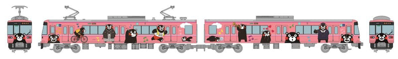 Railway Collection Kumamoto Electric Railway Type 03 Kumamon Wrapping Train 2 Car Set