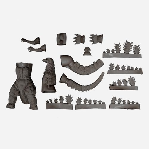 NANKOKU FACTORY "The Return of Godzilla" Godzilla (1984) 1/400 Soft Vinyl Kit Reprint Edition