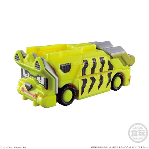 "Bakuage Sentai Boonboomger" Mini Pla Bakuage Gattai Series 03 Byunbyum Mach Robo & Boonboom Marine & Boonboom Safari Set