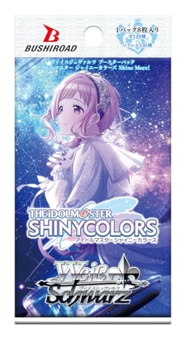Weiss Schwarz Booster Pack "The Idolmaster Shiny Colors" Shine More!