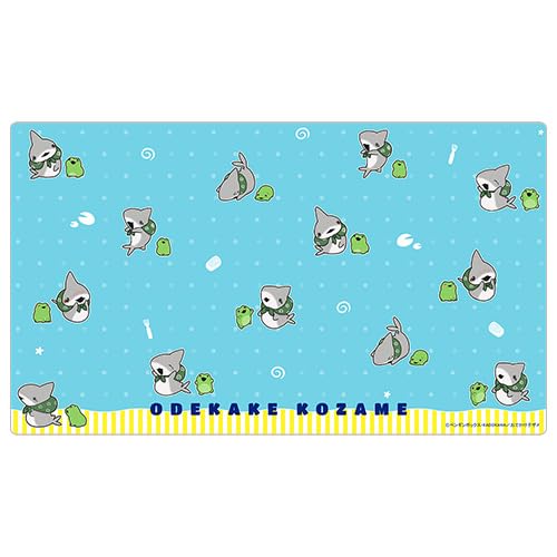 "Odekake Kozame" Rubber Mat Kozame-chan & Kaeru-chan